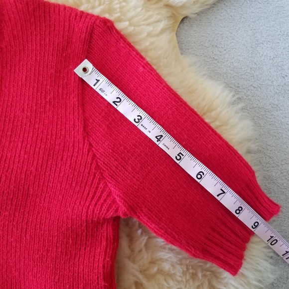 Vintage Red Cardigan - Picture 10 of 11